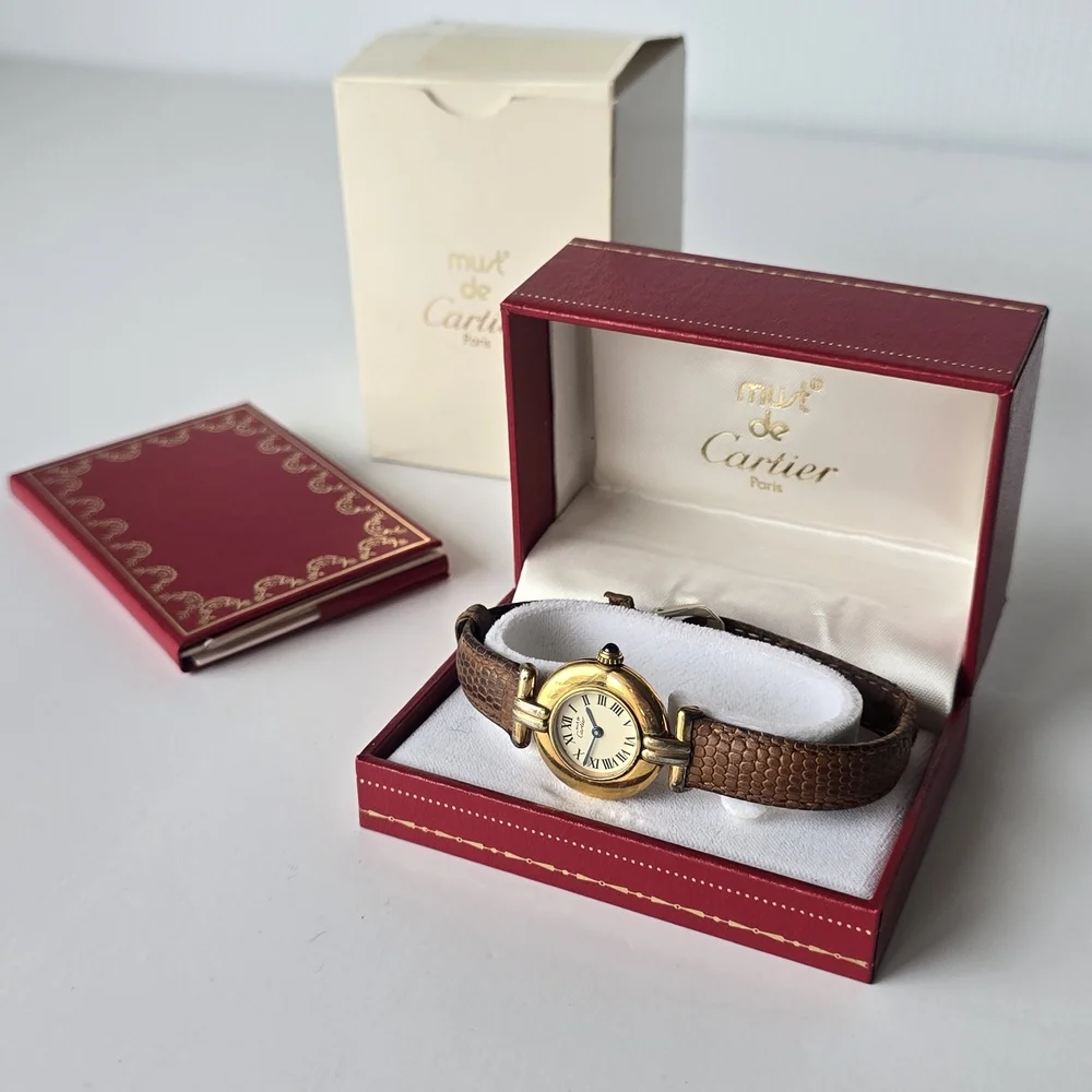 Vintage Must de Cartier Vermeil Watch – Paris - Picture 1 of 7